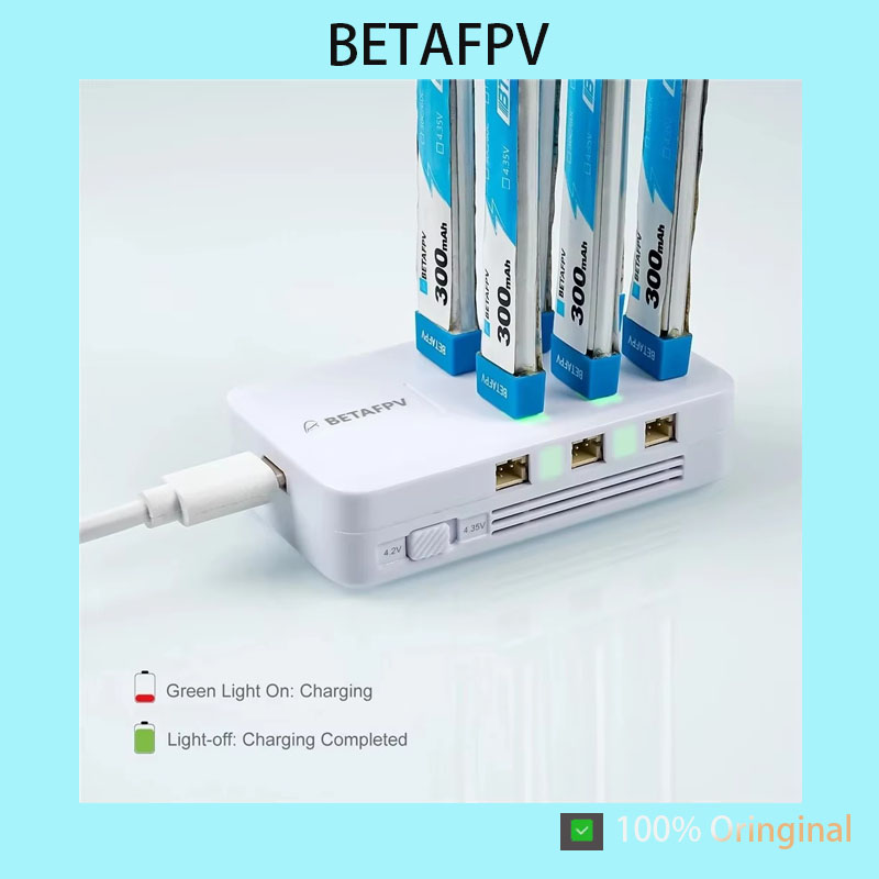 BETAFPV 6 ポート 1S リポバッテリー充電器 Ty - Drone Racing Charger のレビューと価格